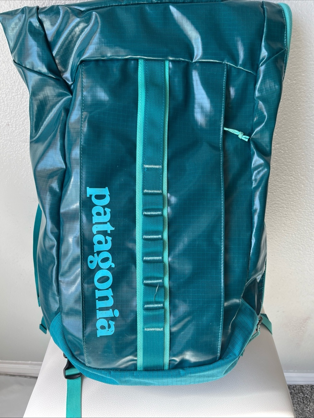 Patagonia Teal and Aqua 32L Backpack